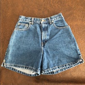 90’s gap high waist hot mom shorts
